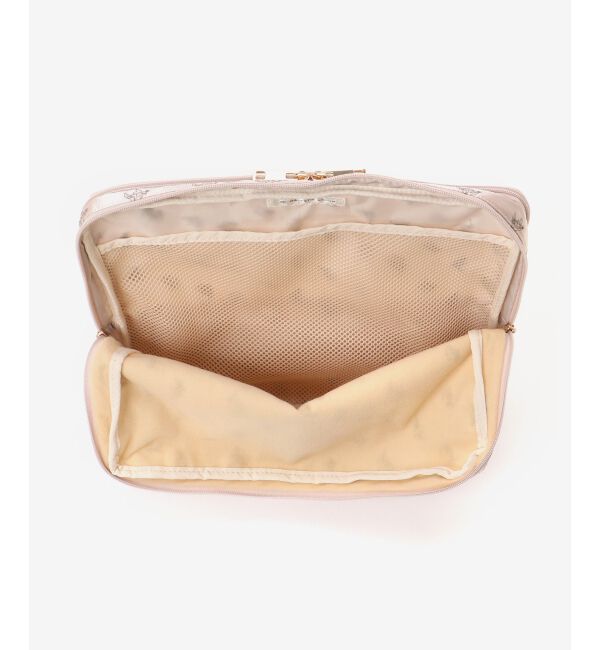 MAJESTICLEGON「サテンフローラルガジェットポーチ」|ポーチ|