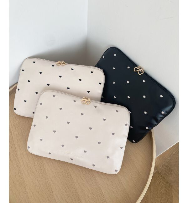  「manyハートPCケース」|ポーチ|