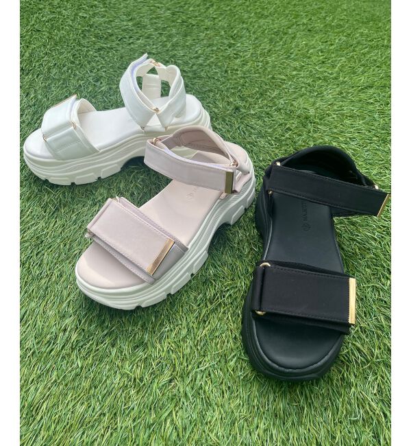  「ワイドベルトスポサン」|サンダル|