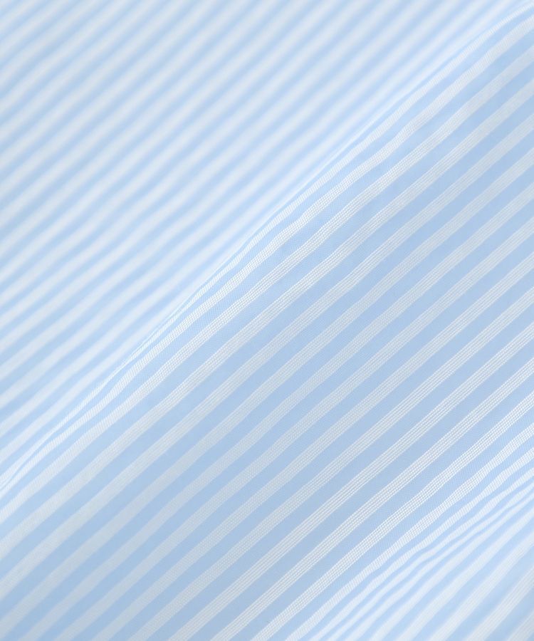 earth music&ecology「バックドロストシアーストライプオーバーシャツ」|シャツ・ブラウス|