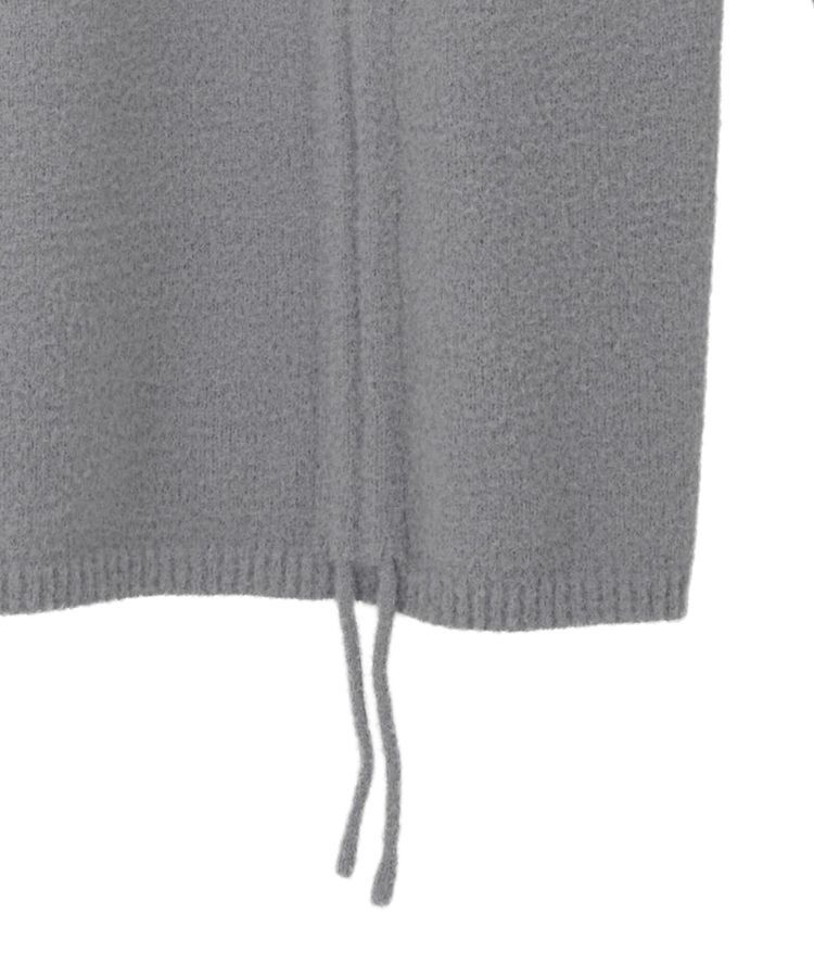 earth music&ecology「パウダーシャギーシャーリングニットミニワンピース」|ワンピース|