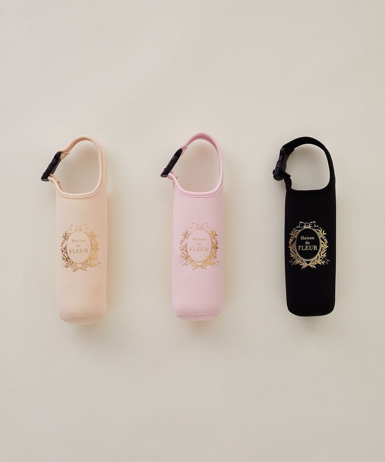 Maison de FLEUR「フレームロゴボトルケース」|ポーチ|