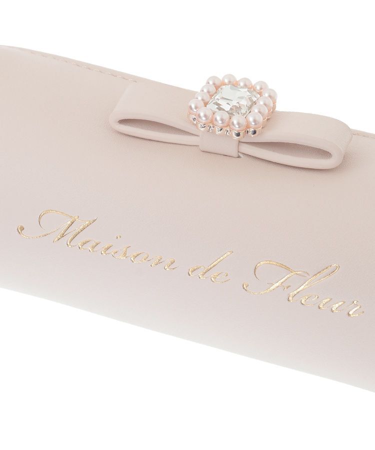 Maison de FLEUR「ピンクマニアロングポーチ」|ポーチ|