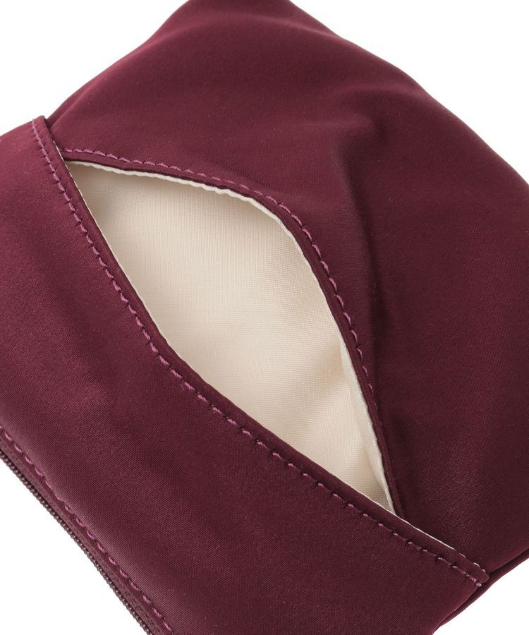 Maison de FLEUR「シャイニーリボンティッシュケース」|ポーチ|