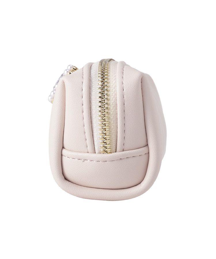 Maison de FLEUR「パールビジュー合皮リボンロングポーチ」|ポーチ|