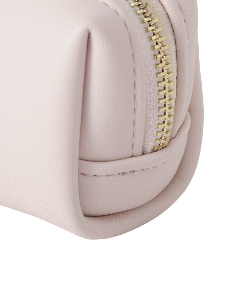 Maison de FLEUR「パールビジュー合皮リボンロングポーチ」|ポーチ|