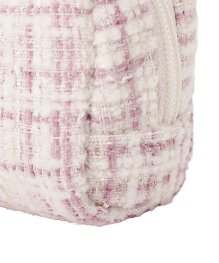 Maison de FLEUR「グログランリボンツイードロングポーチ」|ポーチ|