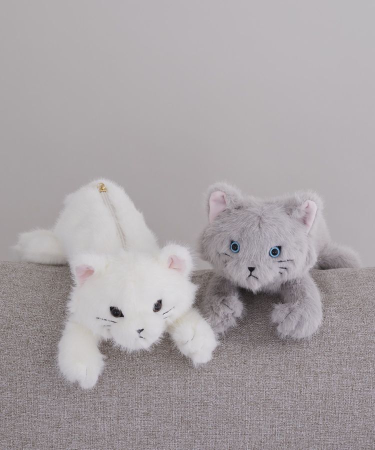 Maison de FLEUR「ねこくたくたポーチ」|ポーチ|