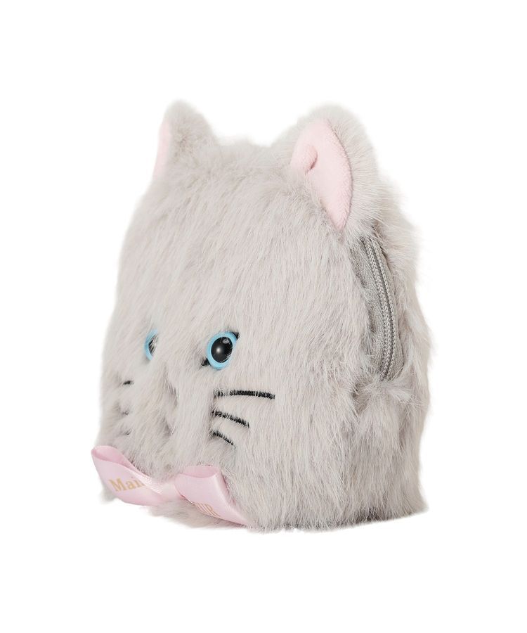 Maison de FLEUR「ねこフェイスポーチ」|ポーチ|