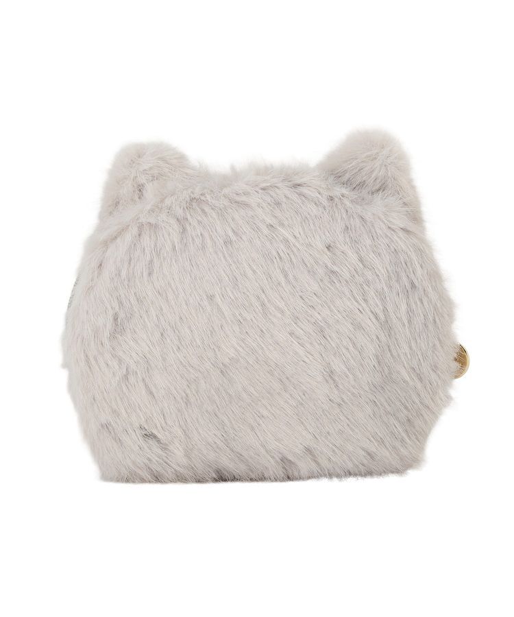 Maison de FLEUR「ねこフェイスポーチ」|ポーチ|