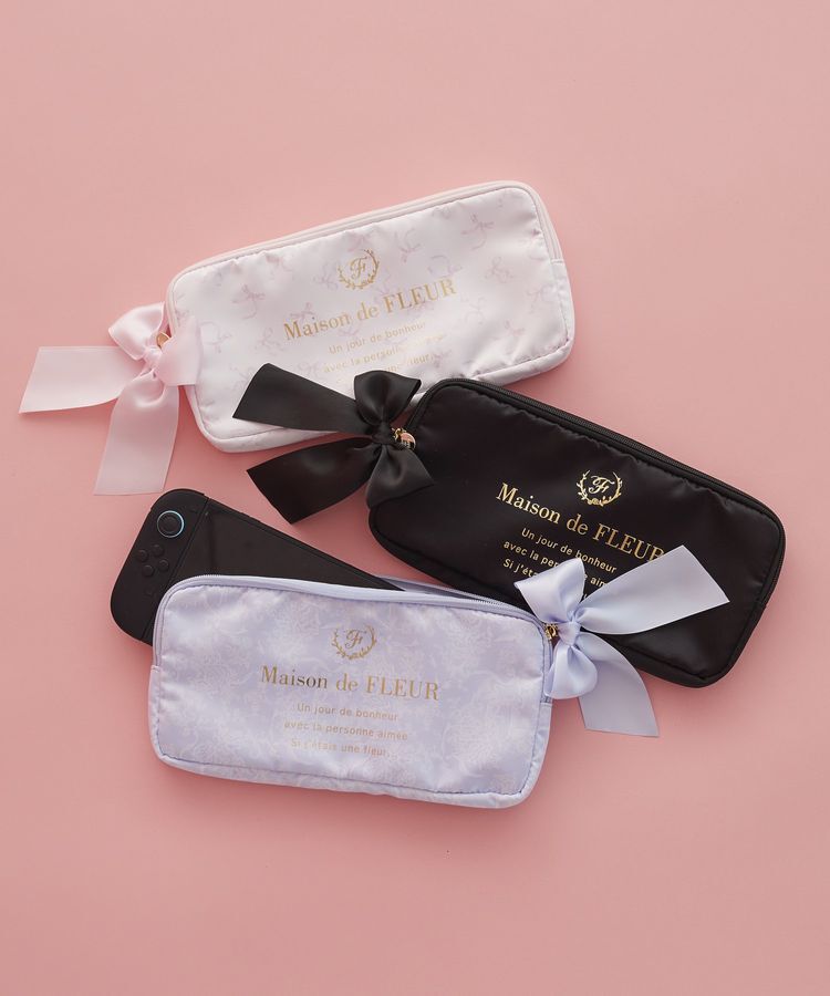 Maison de FLEUR「ブランドロゴスイッチ2用ケース」|ポーチ|