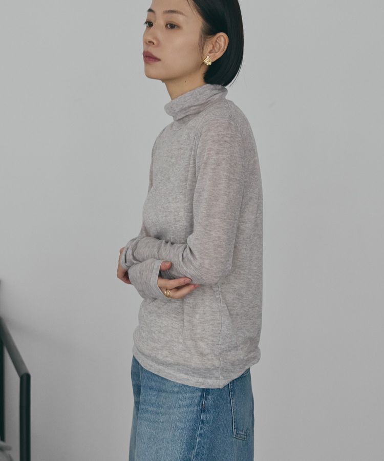 AMERICAN HOLIC「シアーテレコタートルネックプルオーバー」|Tシャツ・カットソー|