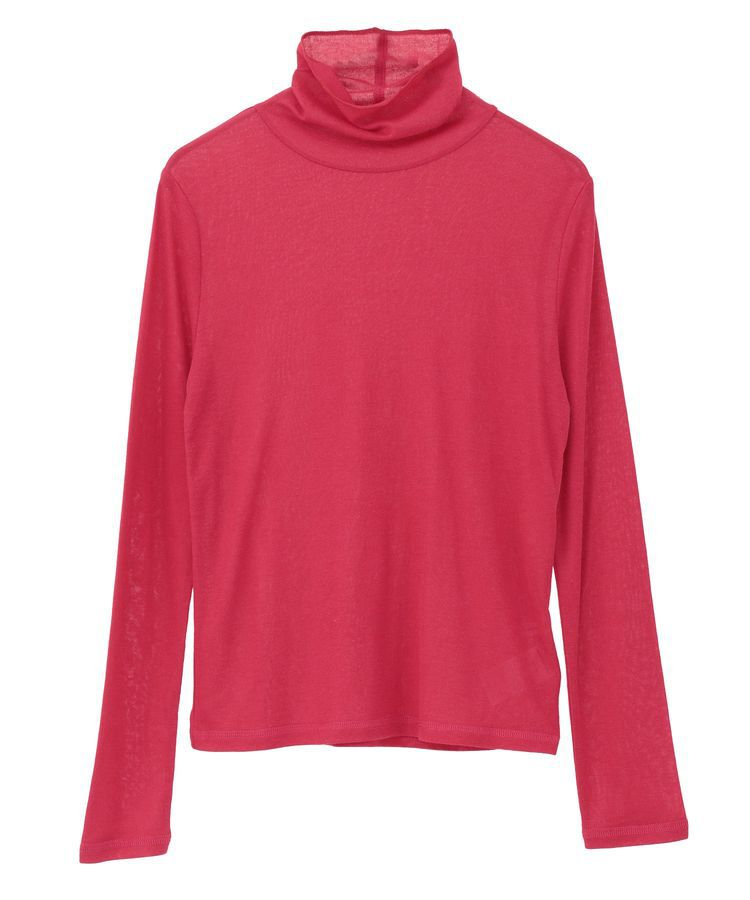 AMERICAN HOLIC「シアーテレコタートルネックプルオーバー」|Tシャツ・カットソー|