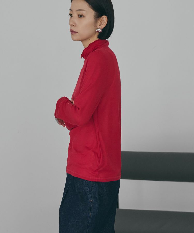 AMERICAN HOLIC「シアーテレコタートルネックプルオーバー」|Tシャツ・カットソー|