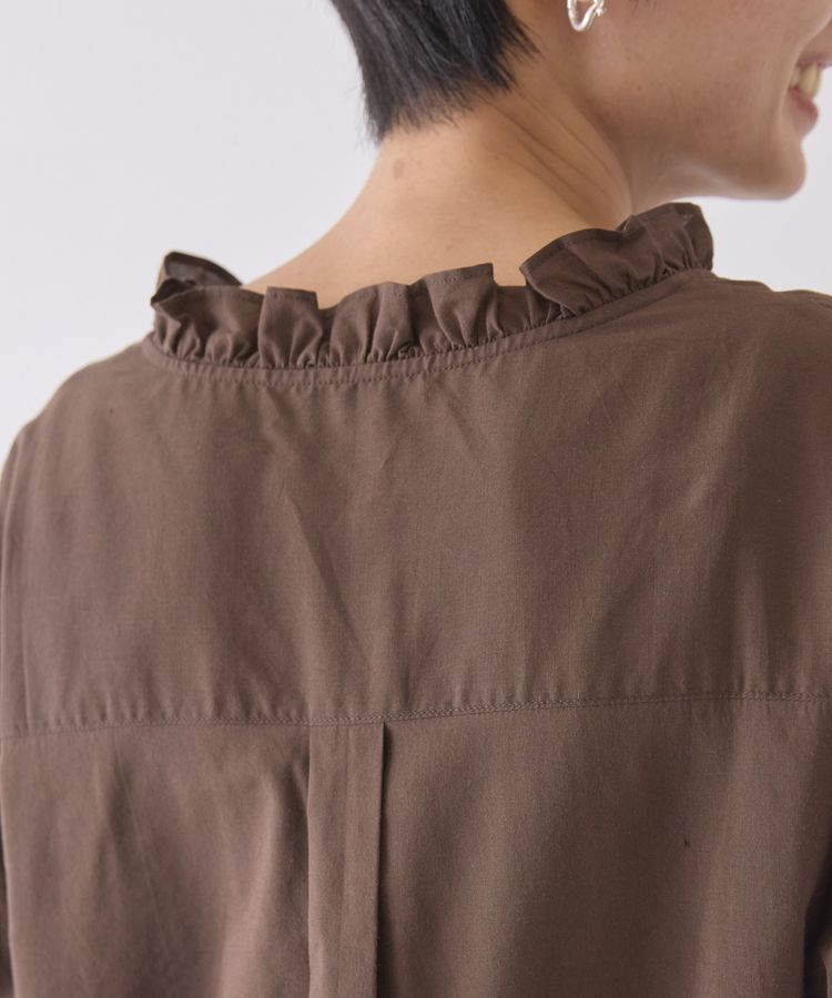 AMERICAN HOLIC「フリルVネックブラウス」|シャツ・ブラウス|