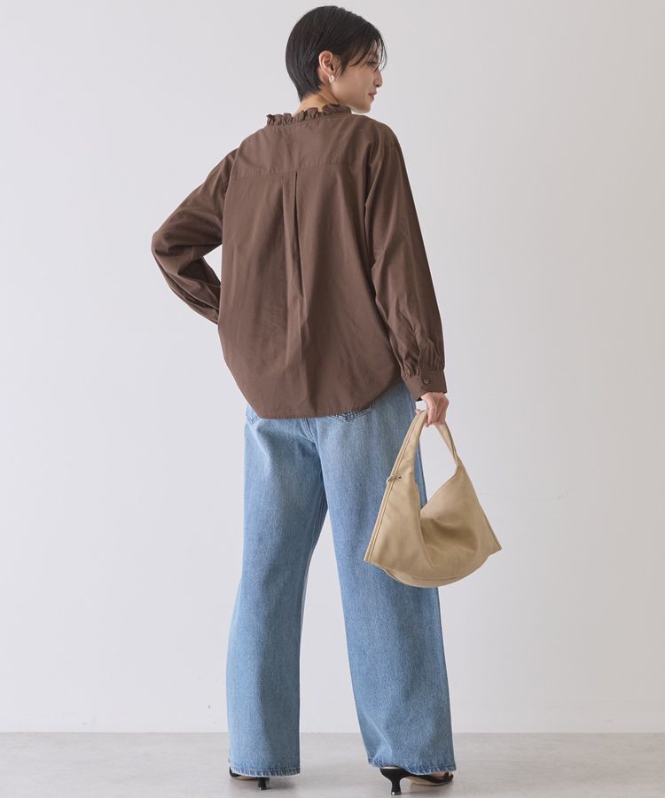 AMERICAN HOLIC「フリルVネックブラウス」|シャツ・ブラウス|