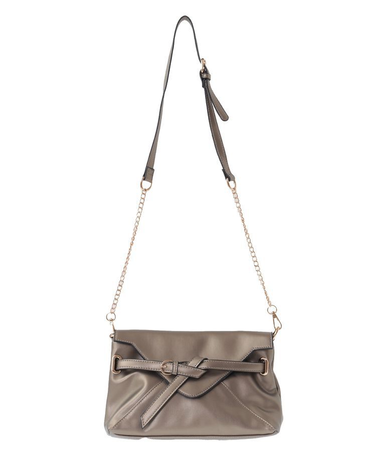 YECCA VECCA「ベルトデザインチェーンバッグ」|ショルダー・メッセンジャー|