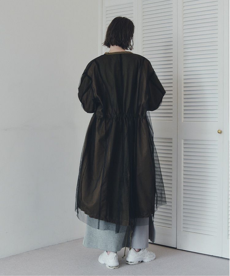 Editt by YECCA VECCA「2wayミリタリーコート」|ノーカラーコート|