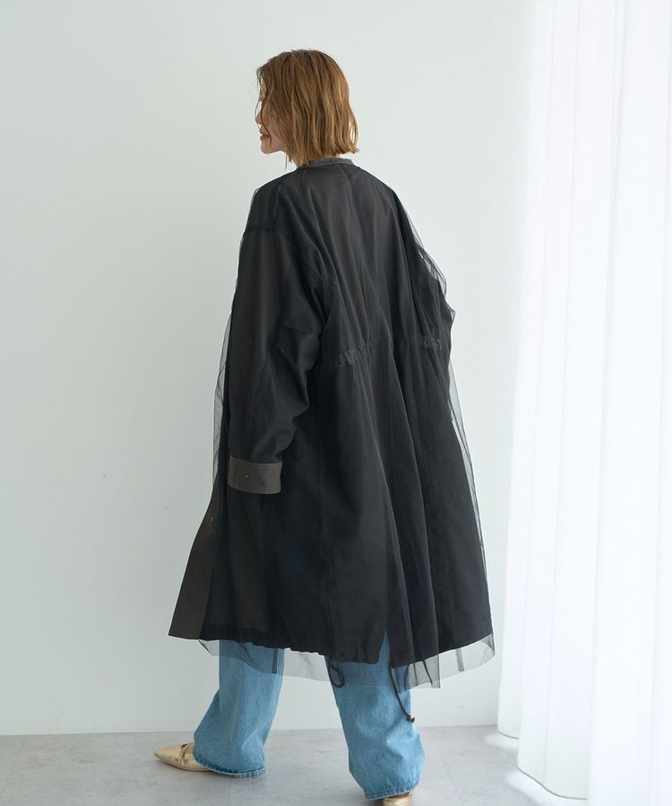 Editt by YECCA VECCA「2wayミリタリーコート」|ノーカラーコート|