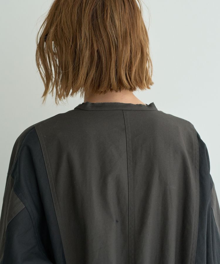 Editt by YECCA VECCA「2wayミリタリーコート」|ノーカラーコート|