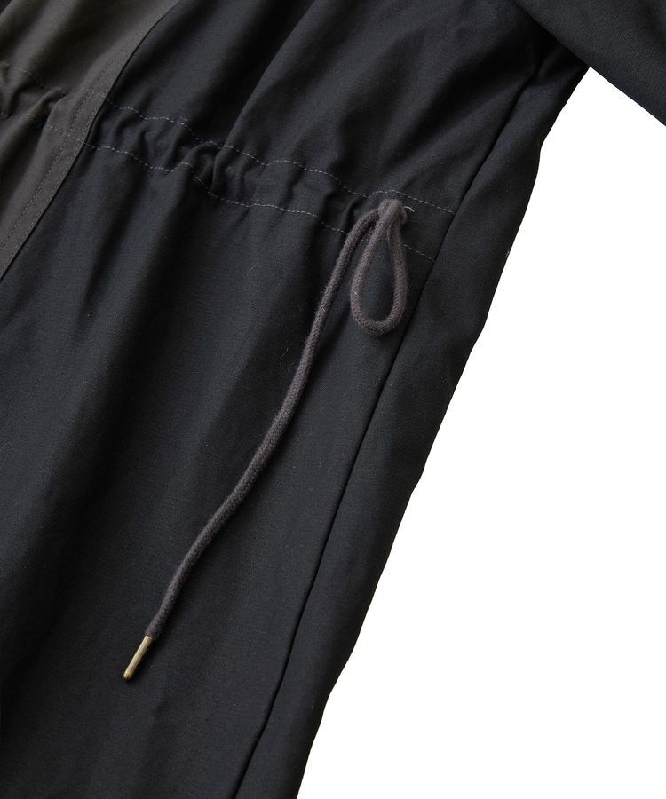 Editt by YECCA VECCA「2wayミリタリーコート」|ノーカラーコート|