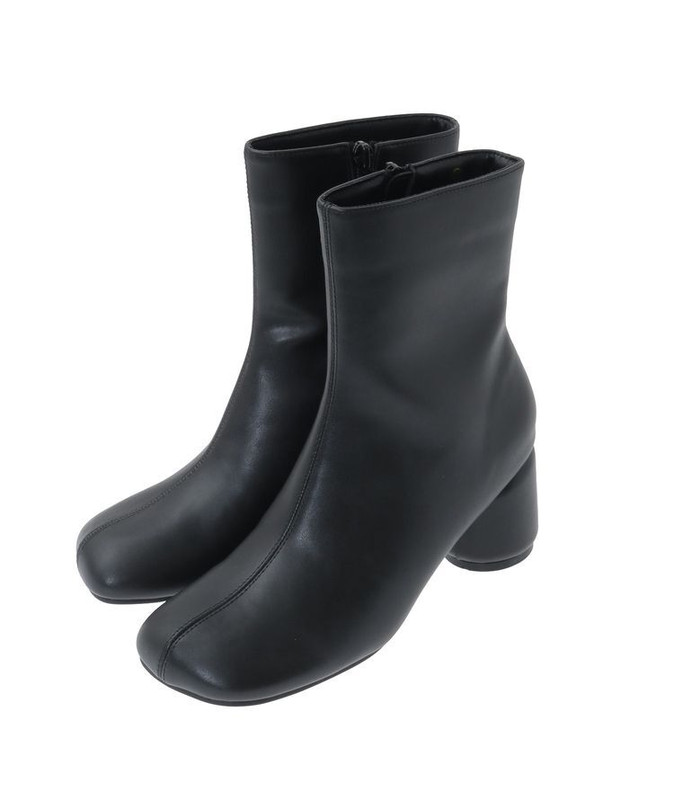 GARAGE OF GOOD CLOTHING「オブリークトゥヒールブーツ」|ショートブーツ|