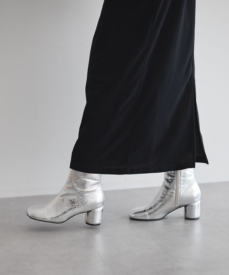 GARAGE OF GOOD CLOTHING「オブリークトゥヒールブーツ」|ショートブーツ|