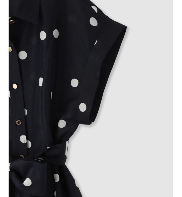 LOULOU WILLOUGHBY「【LOULOU WILLOUGHBY】オーガンドットワンピース」|ワンピース|