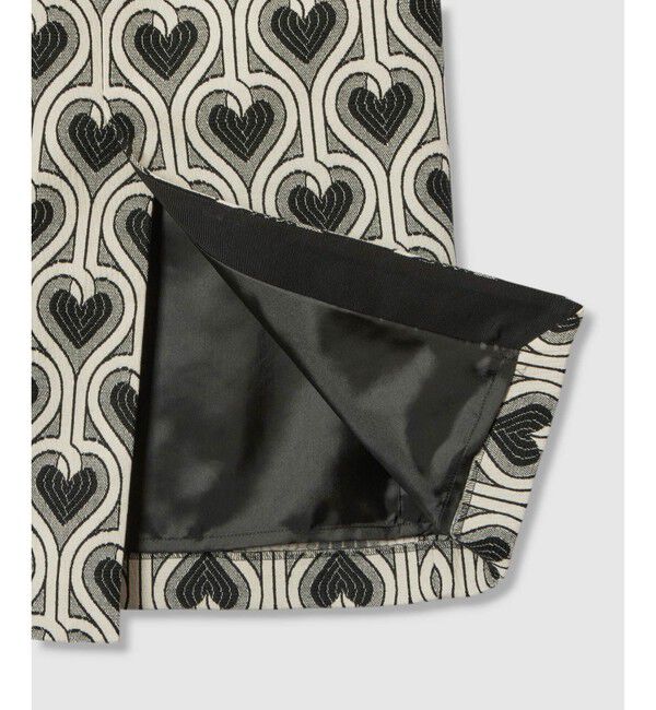 LOULOU WILLOUGHBY「【LOULOU WILLOUGHBY】NEONハートJQタイトスカート」|タイト|