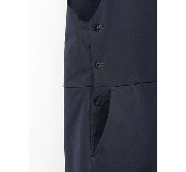 MidiUmi「MidiUmi Vネックジャンパースカート」|ワンピース|