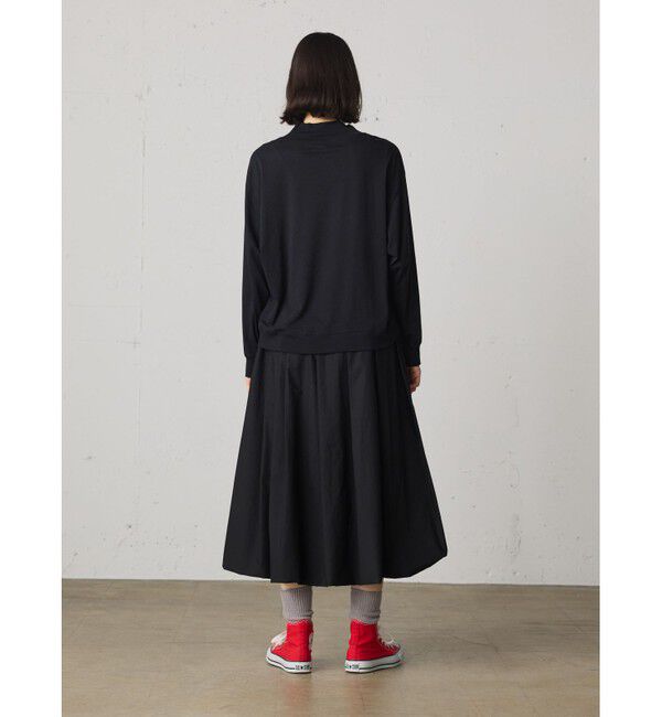 MidiUmi「MidiUmi ハイネックリブTシャツ」|Tシャツ・カットソー|