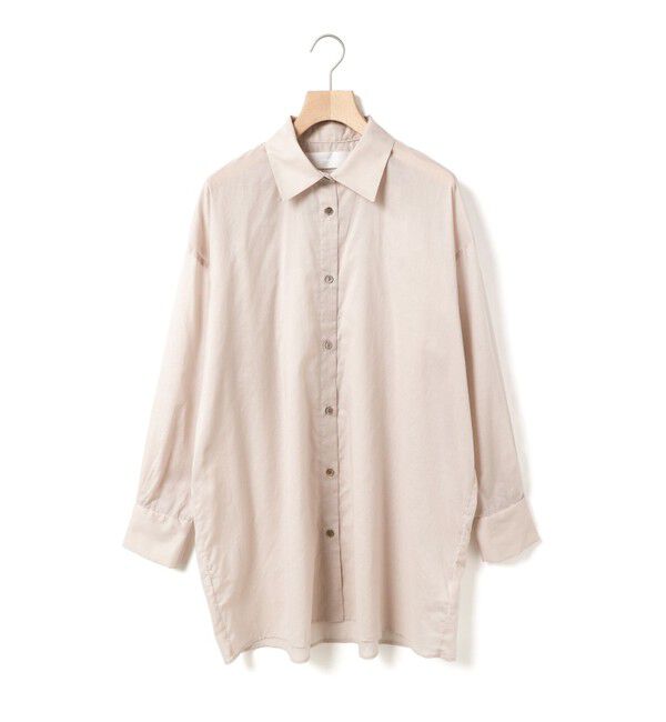 MARMARMAR「MARMARMAR シアーワイドシャツ」|シャツ・ブラウス|アイボリー