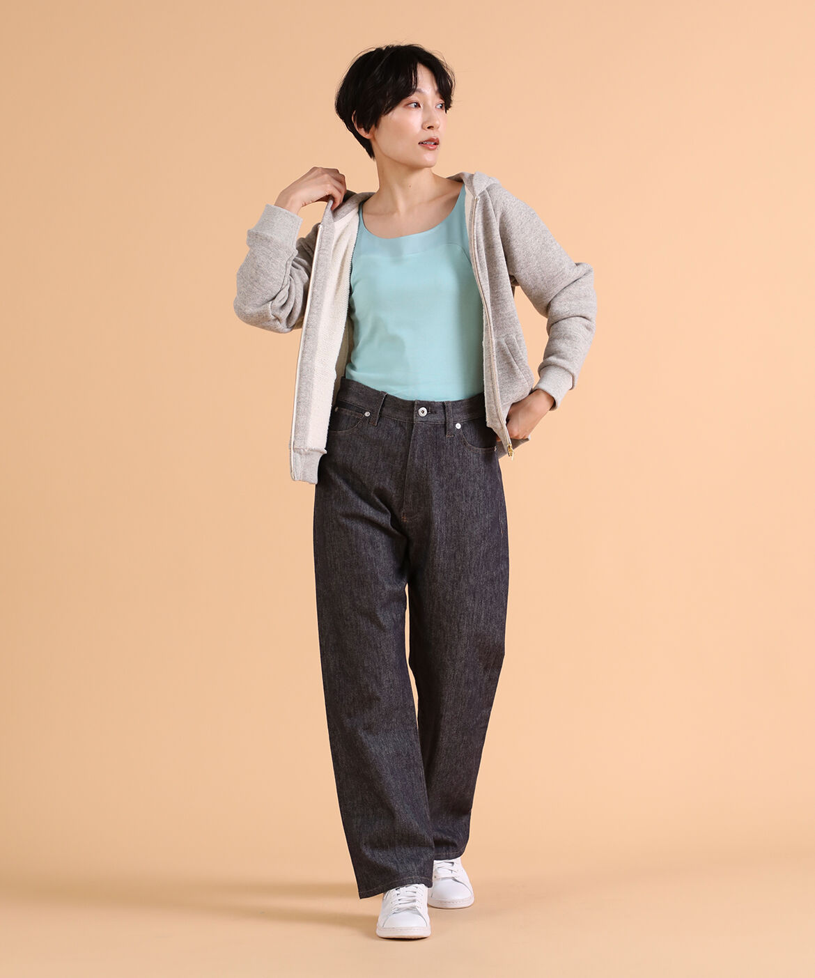 DAY by DAY it&rsquo;s international「サテン切り替えタンクトップ《スビン綿MIXフライス》」|タンクトップ|