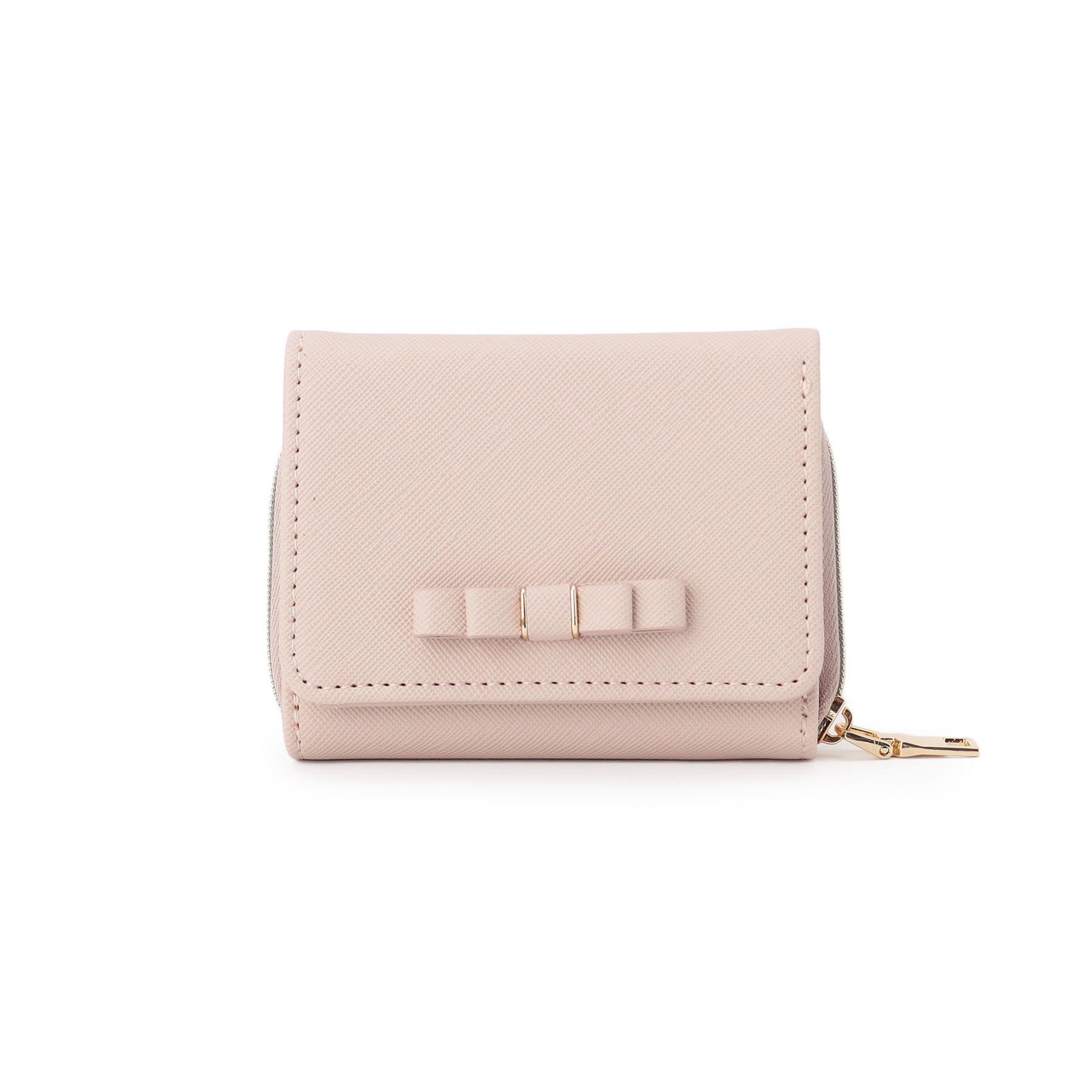 grove「ダブルリボン折財布」|財布|ライトピンク(070