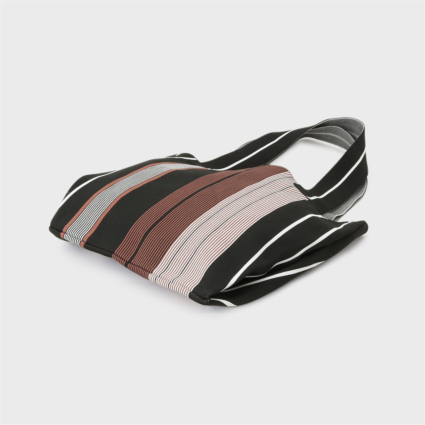 INDIVI「【WEB限定カラー／A4収納】柄ニットバッグ」|トートバッグ|