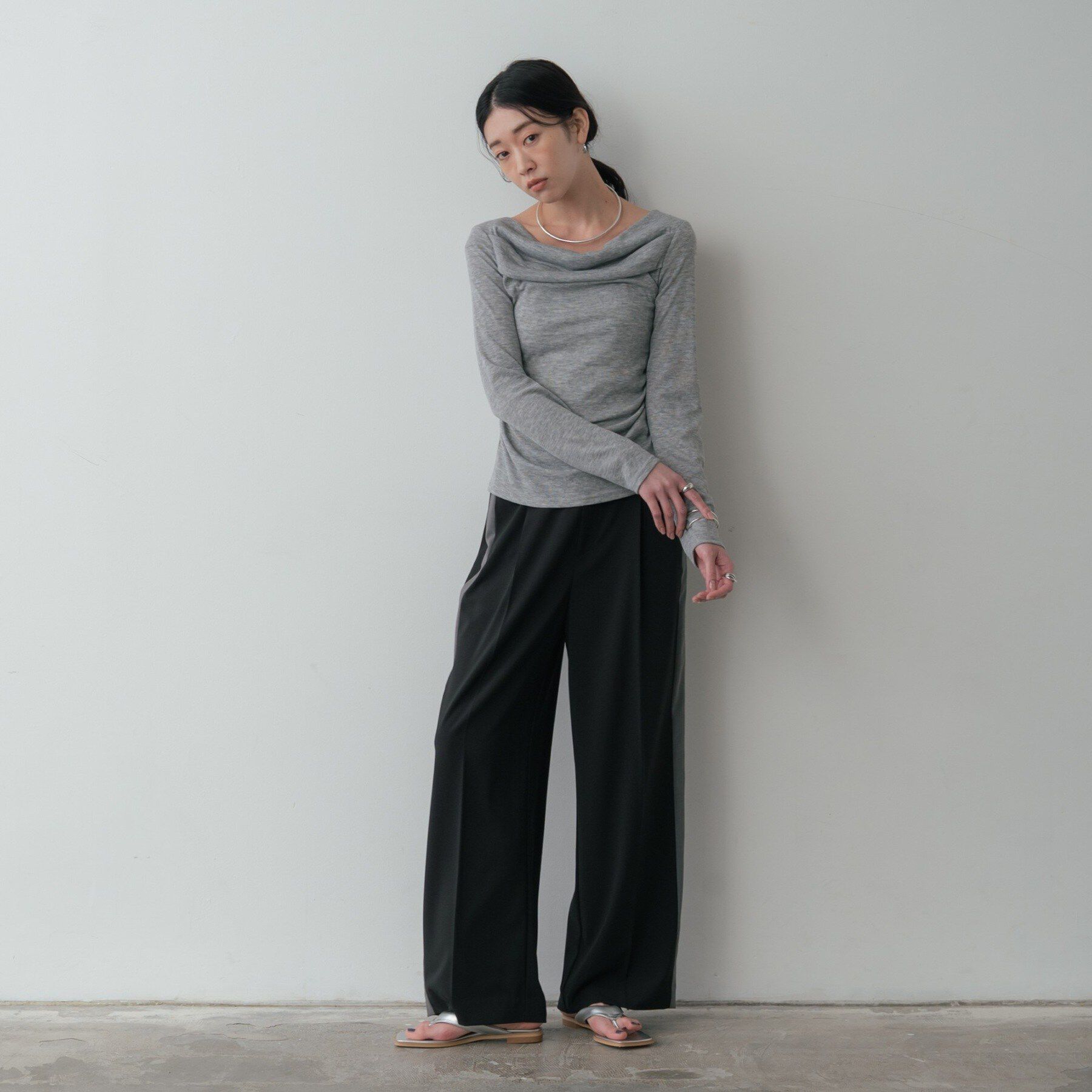 GALLEST「Comfy SET UP｜イージーサイドラインワイドパンツ【セットアップ対応／通勤／カセット服】」|その他|