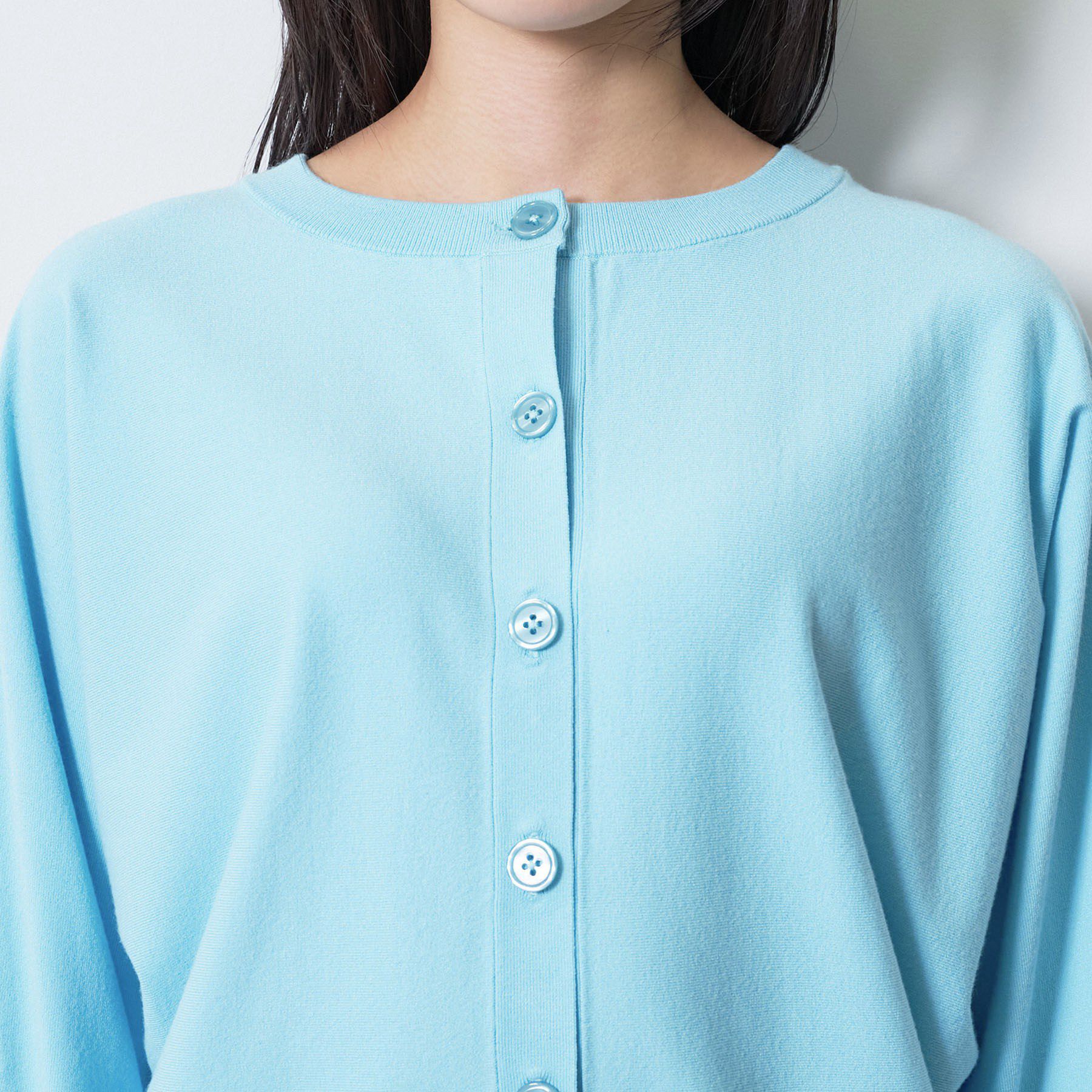 INDIVI「【洗える／前後2WAY／アンサンブル可能】ドルマンスリーブカーディガン」|カーディガン|