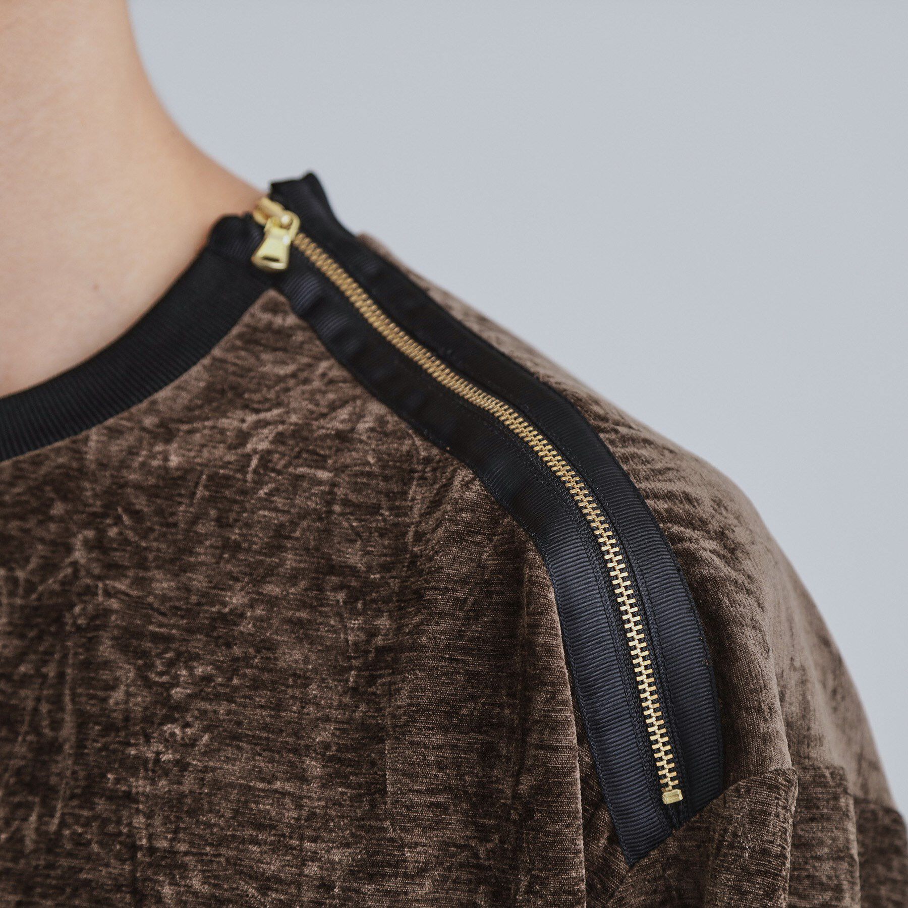 tk.TAKEO KIKUCHI「クラッシュベロアカットソー」|Tシャツ・カットソー|