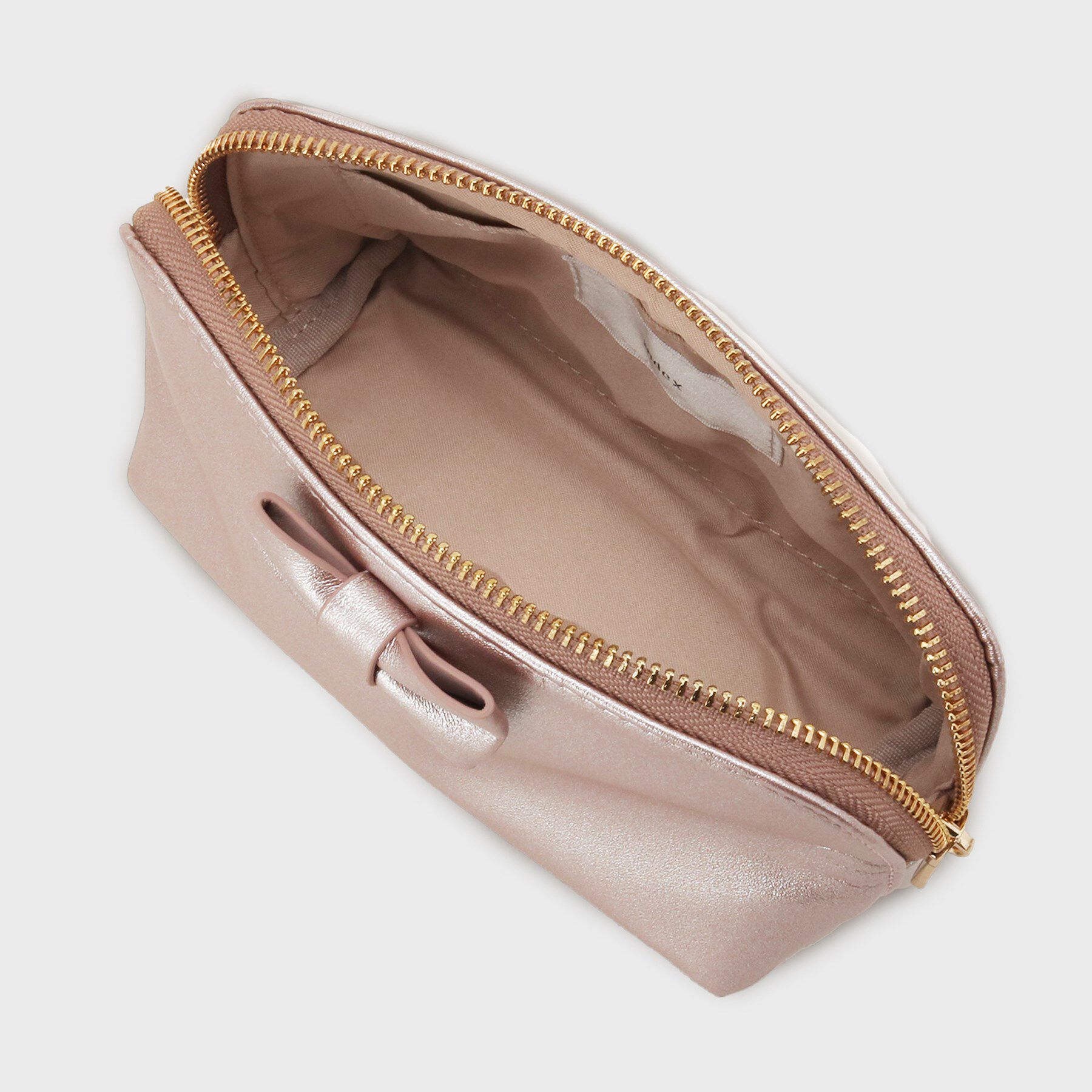 index「ラメ合皮リボンポーチ」|ポーチ|