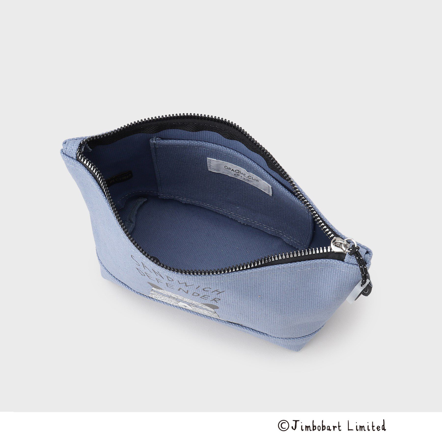 OPAQUE.CLIP「【ジムボバートコラボ】マチ付きプリントポーチ」|ポーチ|