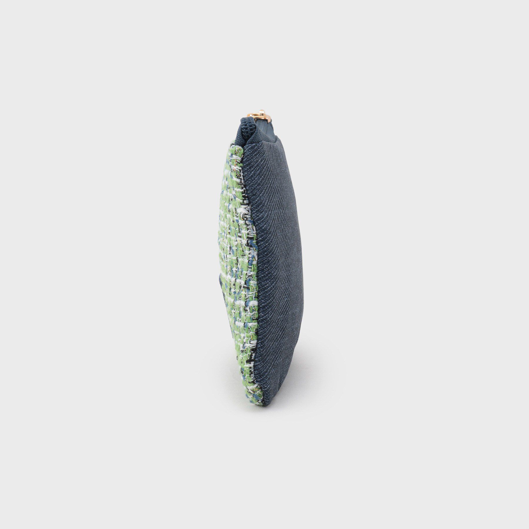 OPAQUE.CLIP「ツイードコンビスクエアポーチ」|ポーチ|