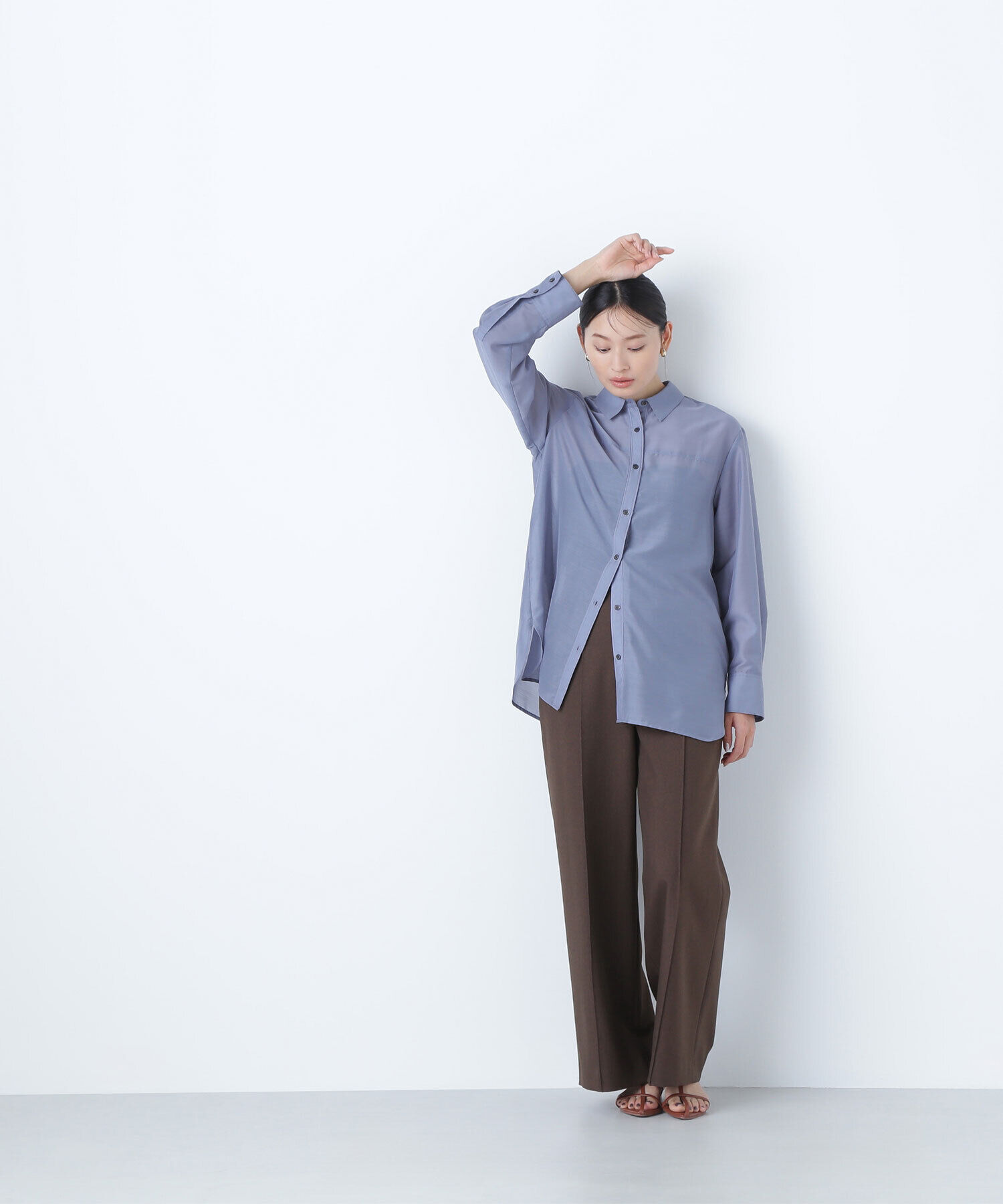  「シアーオーバーシャツ」|シャツ・ブラウス|