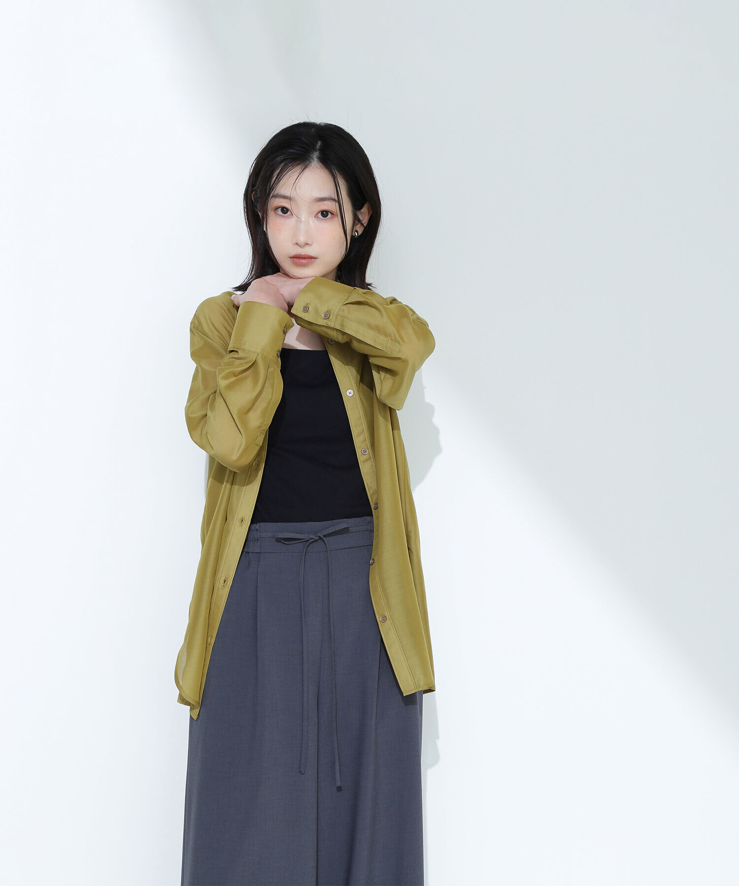  「シアーオーバーシャツ」|シャツ・ブラウス|