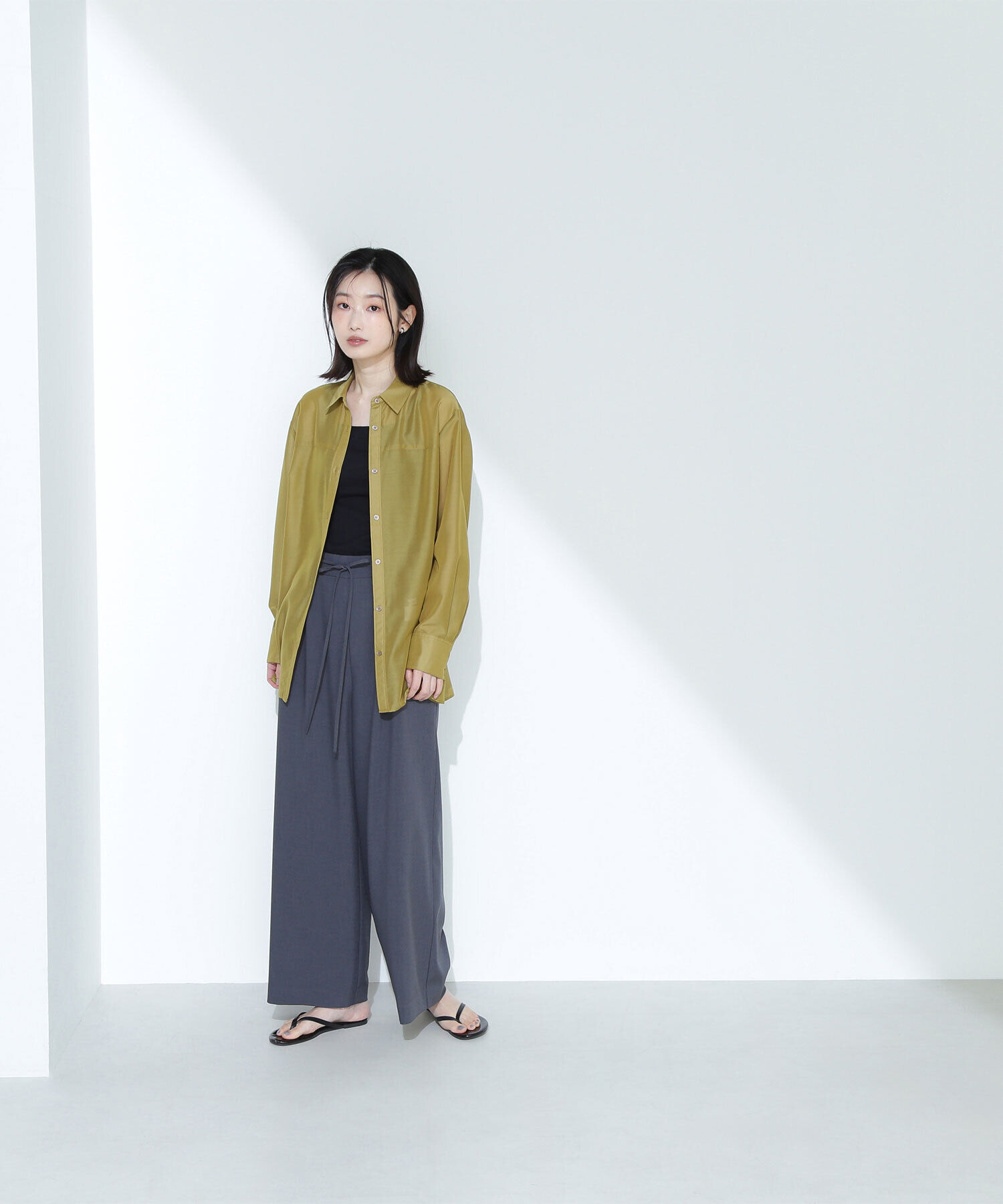  「シアーオーバーシャツ」|シャツ・ブラウス|