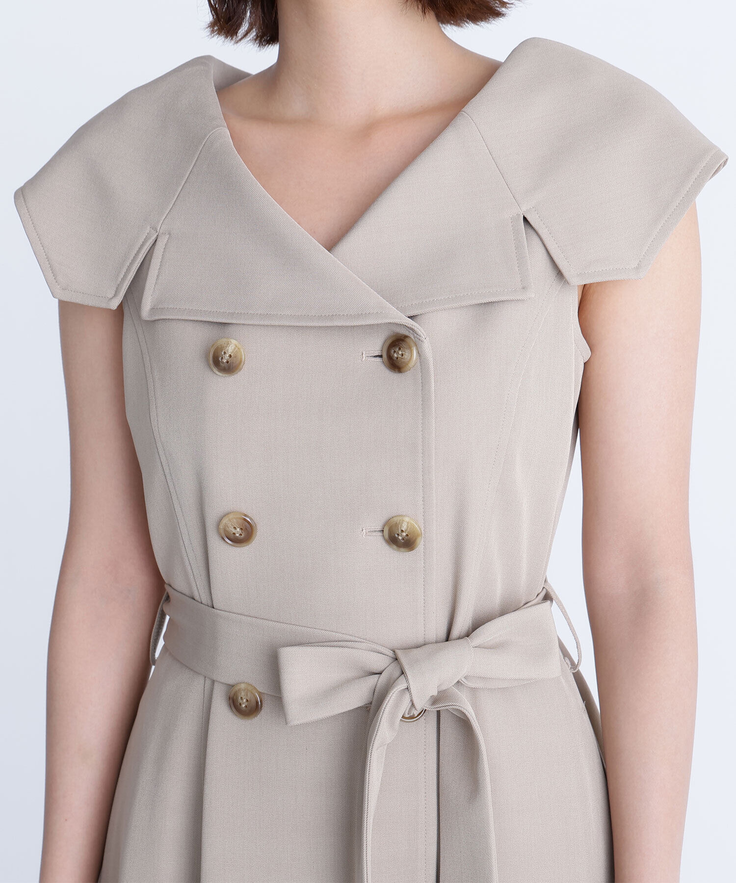 「トレンチディテールワンピース」|ワンピース|