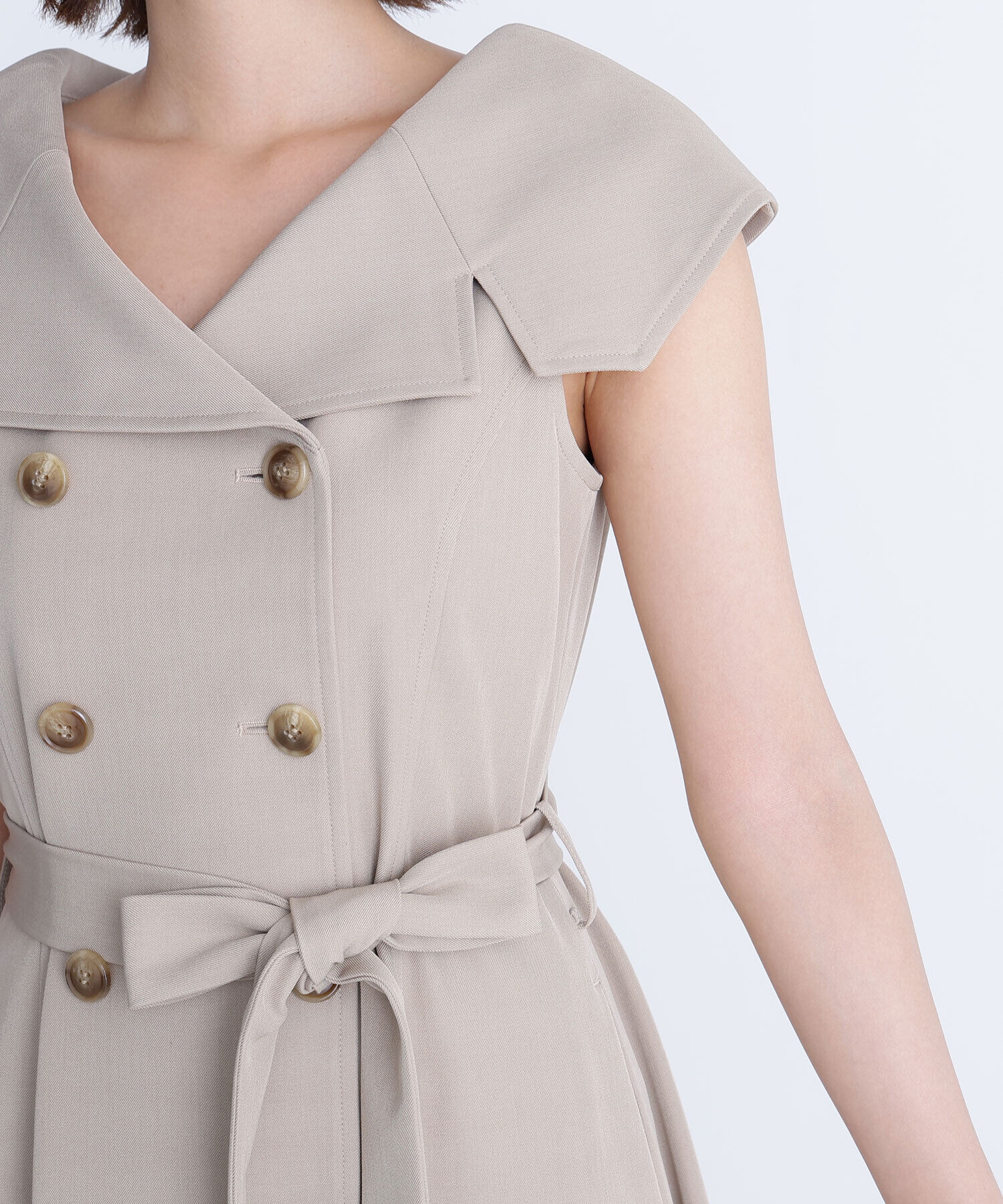  「トレンチディテールワンピース」|ワンピース|