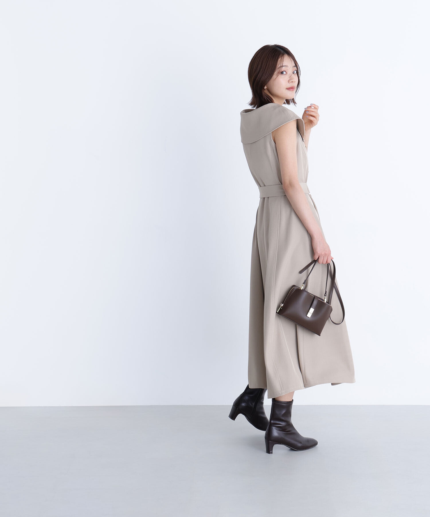  「トレンチディテールワンピース」|ワンピース|