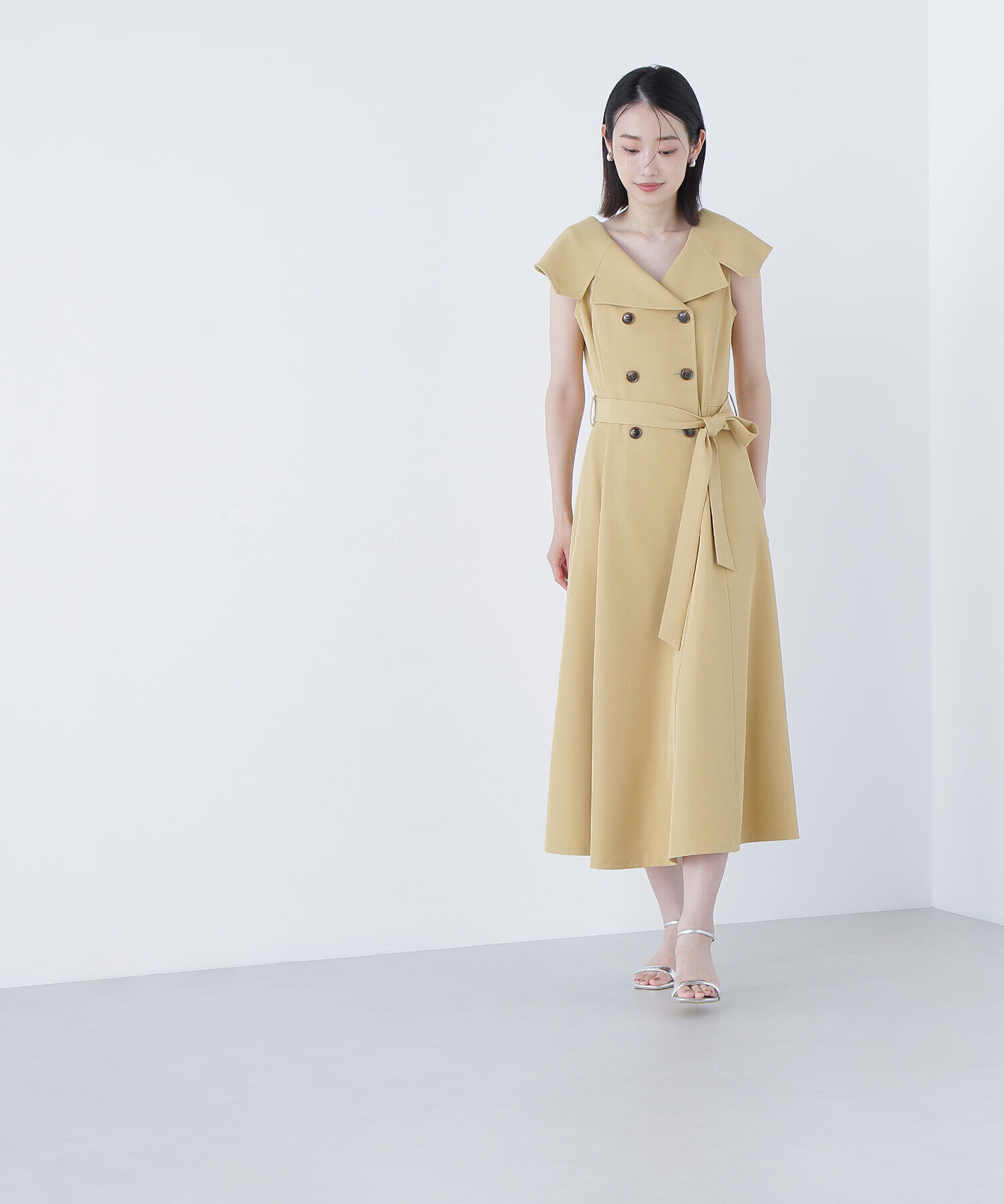 「トレンチディテールワンピース」|ワンピース|