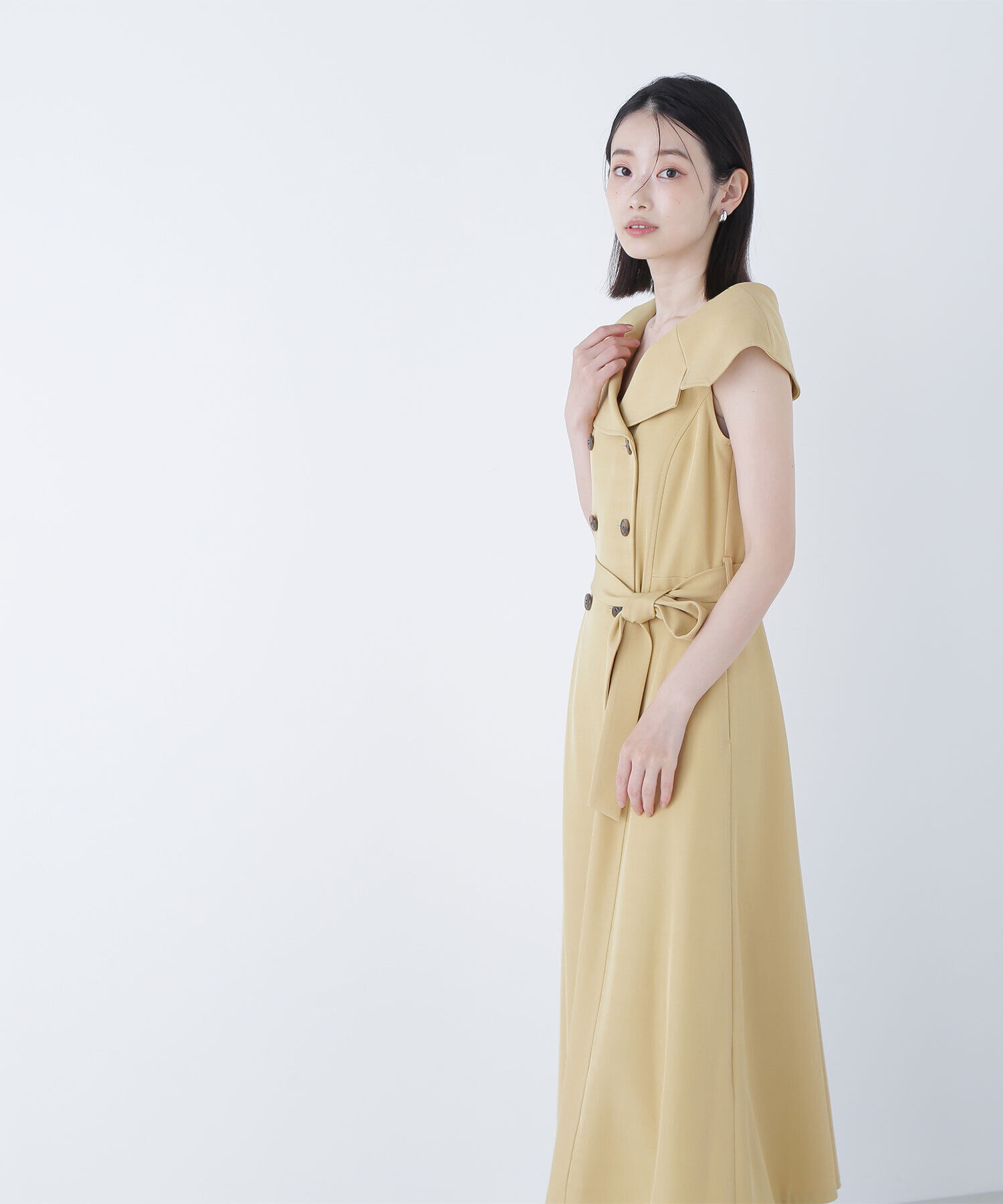  「トレンチディテールワンピース」|ワンピース|