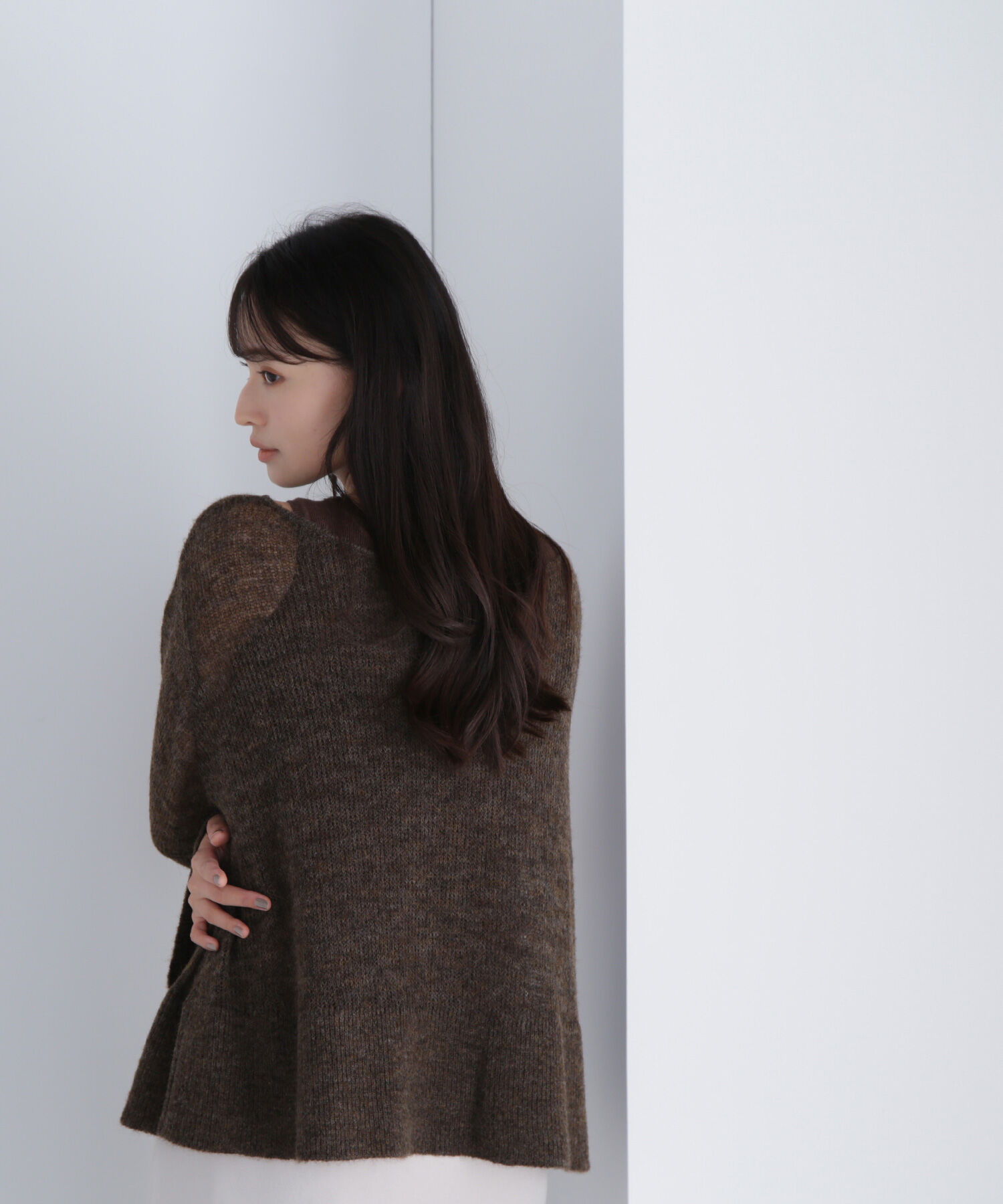  「モヘヤライクニットセット　　　　　　　」|ニット・セーター|